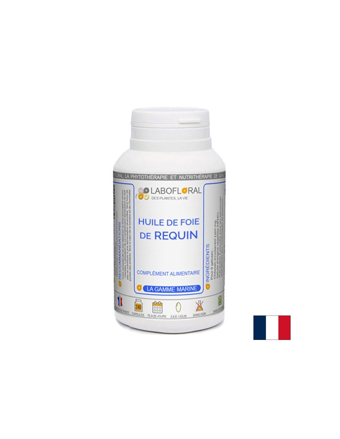 Имунитет и сърдечно здраве - Масло от черен дроб на акула, 500 mg х 50 капсули - Feel You