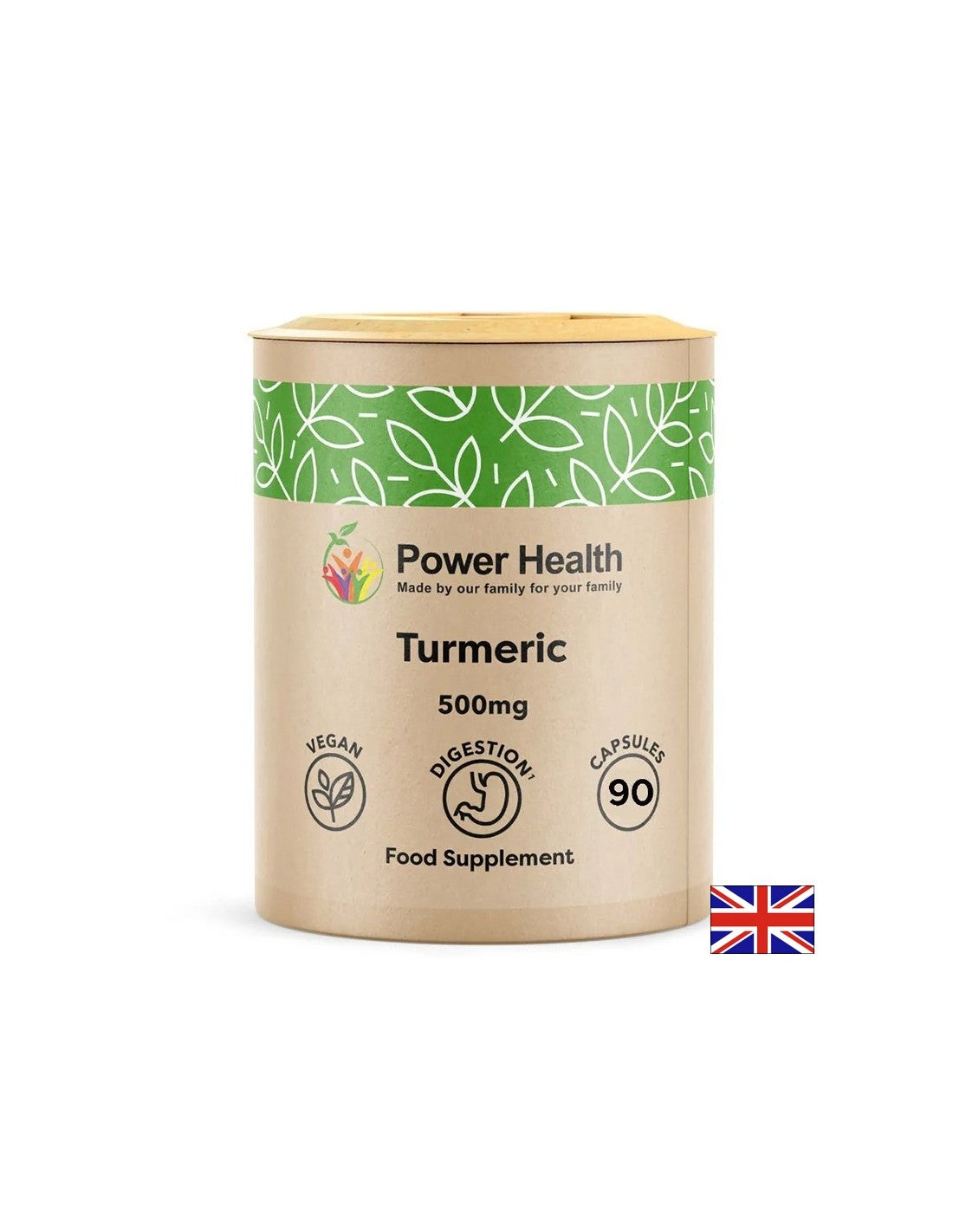 Куркума – За здрави стави и храносмилателен комфорт, 500 mg, 90 капсули - Feel You