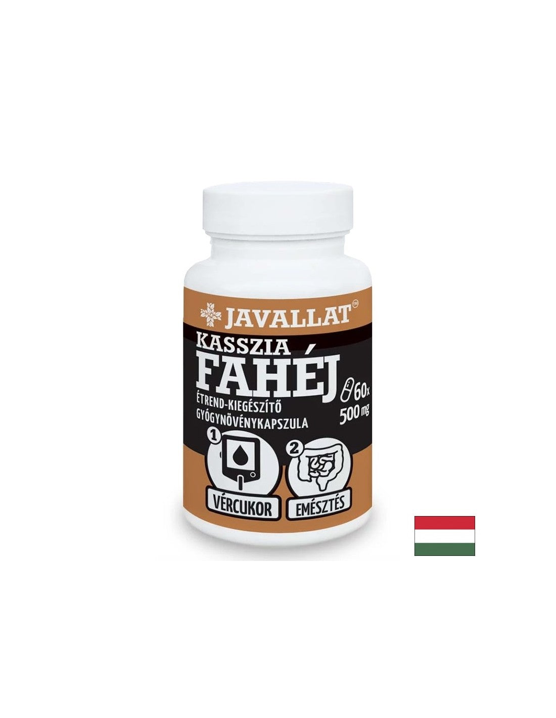 Контрол на кръвната захар - Канела (касия), 500 mg x 60 капсули - Feel You