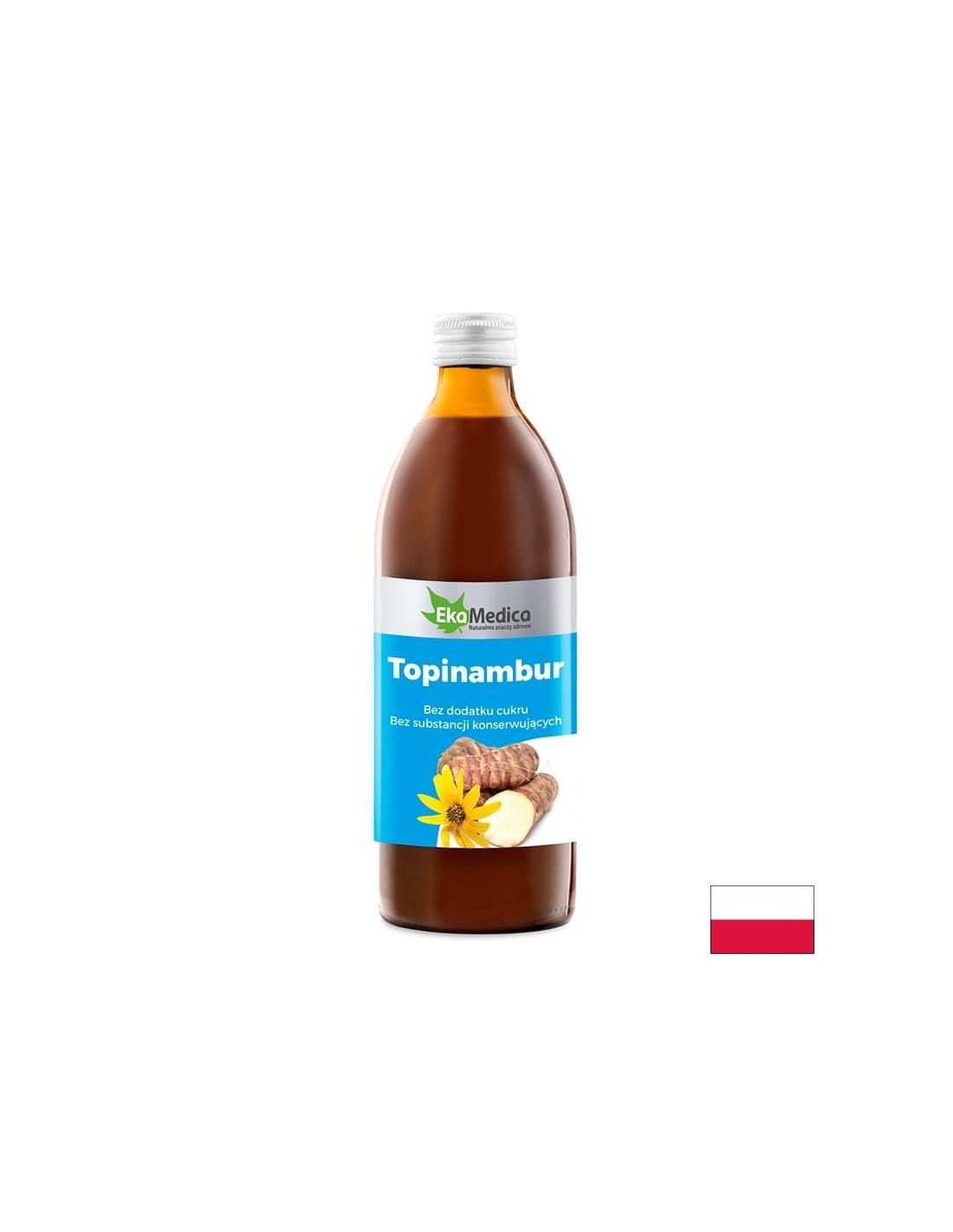 Сок от йерусалимски артишок с каму-каму и натурален вит. С - Контрол на кръвната захар и холестерола, 500 ml, 10 дози - Feel You