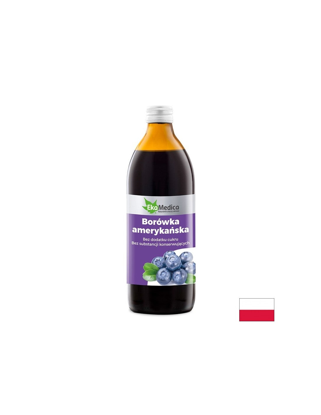 Антиоксидант - Американска синя боровинка, сироп 500 ml EkaMedica - Feel You