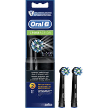 Oral B - Cross Action EB50 Black - Replacement brush heads - 2.0ks