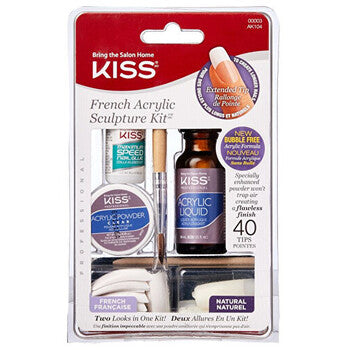 Kiss My Face - French Sculpture Acrylic Kit - Acrylic set of french manicure