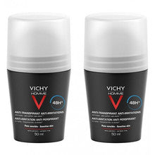 Vichy - Men Homme 48H Deo roll-on Anti-Transpirant Extra Sensitive ( 2 pcs ) - Deodorant for sensitive skin - 50ml
