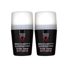 Vichy - Men Homme 72H Deodorant Anti-Transpirant ( 2 pcs ) - Roll-on deodorant for sensitive skin - 50ml