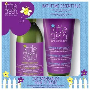 Little Green - Kids Bathtime Essentials - Gift set with a fruity scent for children