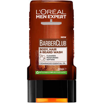 L´Oréal Professionnel - Men Expert Barber Club Body, Hair & Beard Wash - Shampoo for beard, hair and body - 300ml