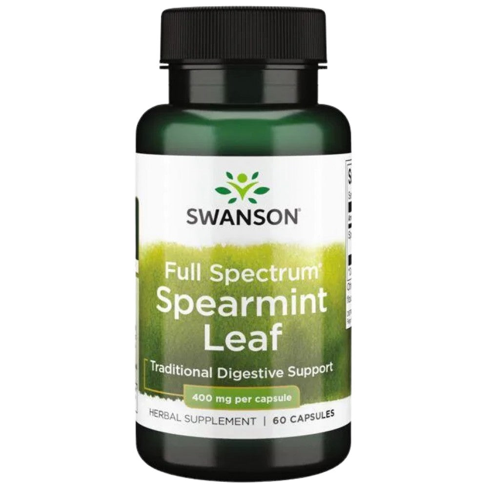 Full Spectrum Spearmint Leaf 400 mg 60 капсули - Feel You