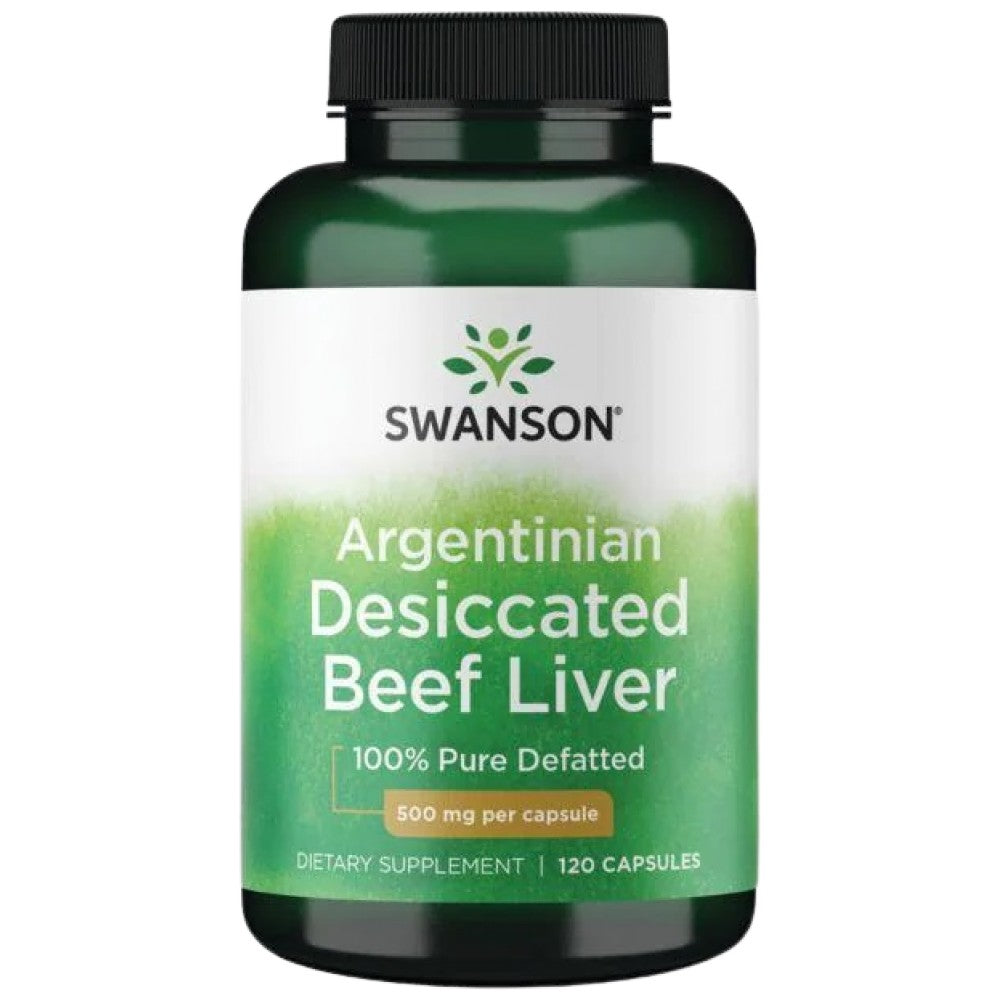 Argentinian Desiccated Beef Liver 500 mg 120 капсули - Feel You