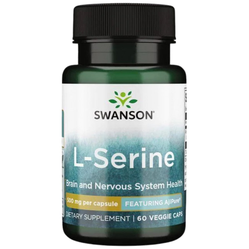 L-Serine 500 mg 60 капсули - Feel You