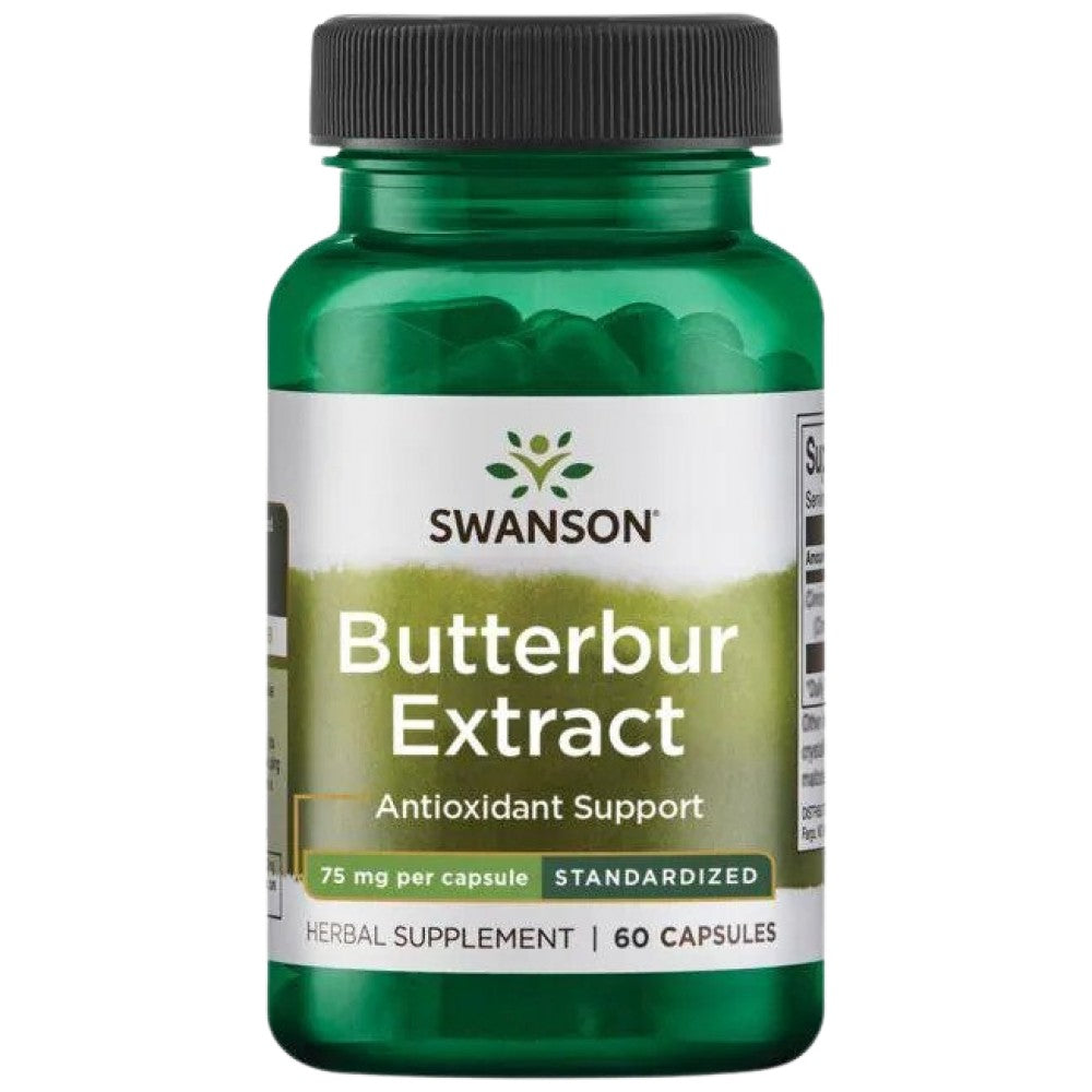 Butterbur Extract 75 mg 60 капсули - Feel You