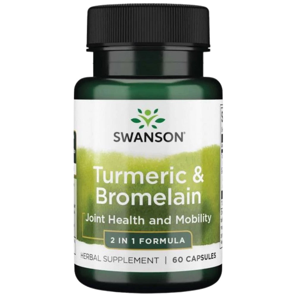 Turmeric and Bromelain 60 капсули - Feel You