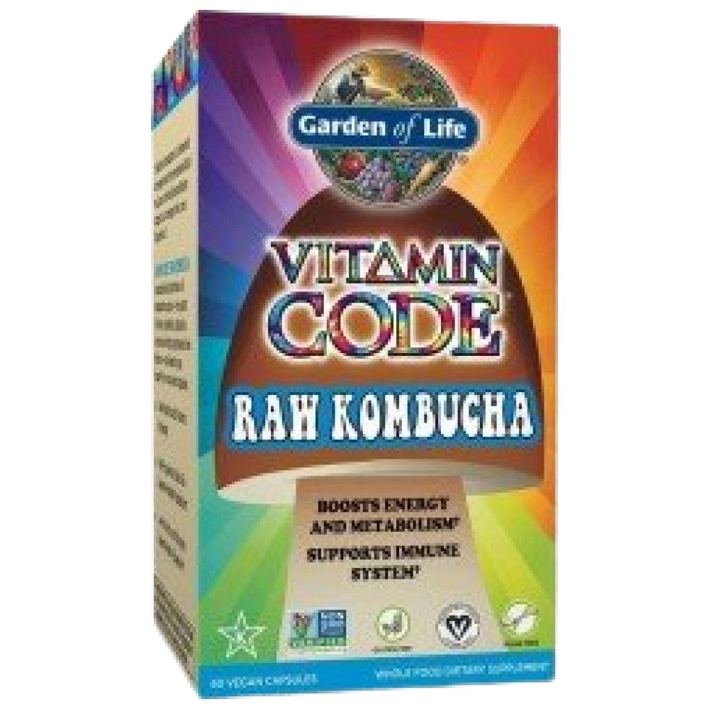 Vitamin Code / Raw Kombucha - 60 капсули - Feel You