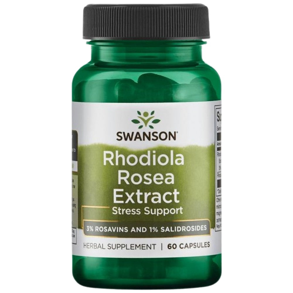 Rhodiola Rosea Extract | 3% Rosavins 60 капсули - Feel You