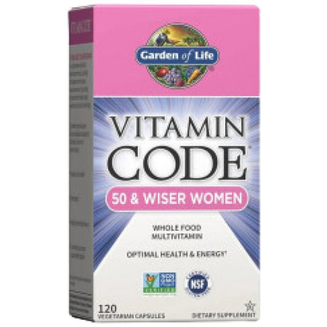 Vitamin Code / 50 & Wiser Women - 120 капсули - Feel You