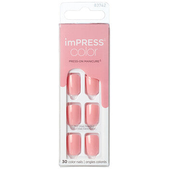 Kiss My Face - ImPRESS Color Pretty Pink Nails 30 pcs