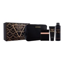 Guess - Seductive Homme Noir Gift set EDT 100 ml, shower gel 100 ml, deosrpay 226 ml and cosmetic bag - 100ml