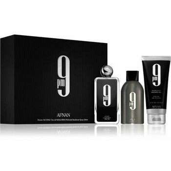 Afnan - 9PM Gift set EDP 100 ml, shower gel 150 ml and deospray 150 ml - 100ml