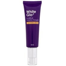 White Glo - Purple Tooth Toner Whitening Serum - Bělicí zubní sérum - 50ml