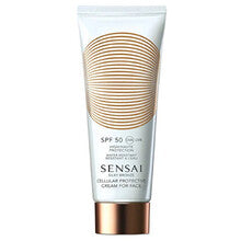 Sensai - Silky Bronze Cream for Face SPF 50+ - Ochranný krém na obličej - 50ml