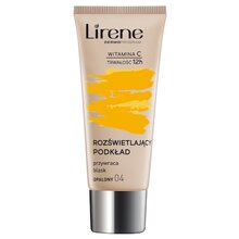 Lirene - Brightening Fluid with Vitamin C - Rozjasňující fluidní make-up pro dlouhotrvající efekt 30 ml