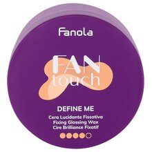 Fanola - Fan Touch Define Me Wax - Lesklý fixační vosk na vlasy - 100ml