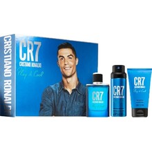 Cristiano Ronaldo - CR7 Play It Cool Dárková sada EDT 100 ml, deospray 150 ml a sprchový gel 150 ml - 100ml