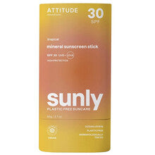 Attitude - Tropical Sunly Mineral Sunscreen Stick SPF 30 - Minerální ochranná tyčinka na tělo - 60.0g