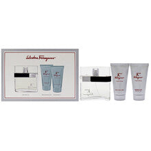 Salvatore Ferragamo - F By Ferragamo Pour Homme Dárková sada EDT 100 ml, sprchový gel 75 ml a balzám po holení 75 ml - 100ml