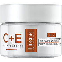 Lirene - C+E Vitamin Energy Face Cream Moisturizining Cream - Pleťový krém pro výživu a hydrataci - 50ml