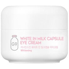 G9SKIN - White In Milk Capsule Brightening Eye Cream - Bohatý pleťový krém s rozjasňujícím účinkem - 30.0g