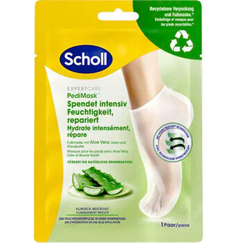 Scholl - PediMask™ Foot Mask ( 1 pár ) - Hydratační maska na nohy s Aloe Vera