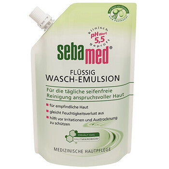 Sebamed - Olive Face & Body Wash Refill - Náhradní náplň pro mycí emulzi s olivovým olejem - 400ml