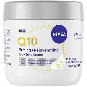 Nivea - Q10 Firming and Rejuvenating Body Zone Cream - Zpevňující remodelační tělový krém - 400ml