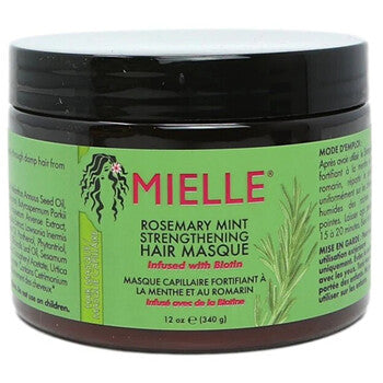 Mielle - Rosemary Mint Strengthening Hair Masque - 340ml