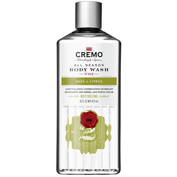 Cremo - Sage & Citrus Body Wash - Sprchový gel - 473ml