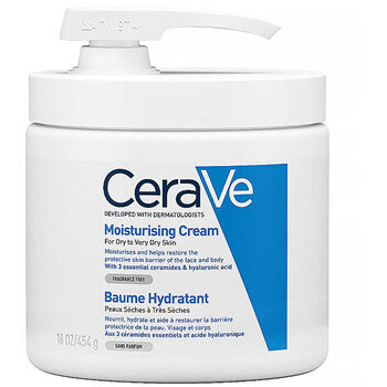 CeraVe - Moisturizing Cream - Hydratační krém pro suchou a velmi suchou pokožku - 454.0g