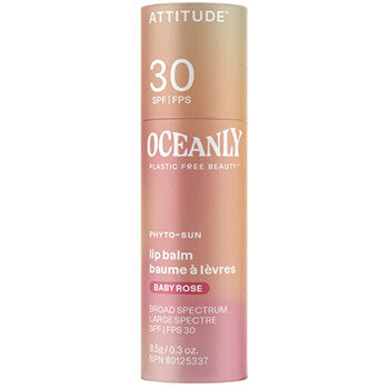 Attitude - Lip Balm SPF 30 - Tónující balzám na rty 8,5 g - Baby Rose