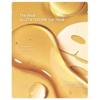 Holika Holika - The Real Glutathione Gel Mask - Gelová maska pro rozjasnění pleti - 35ml