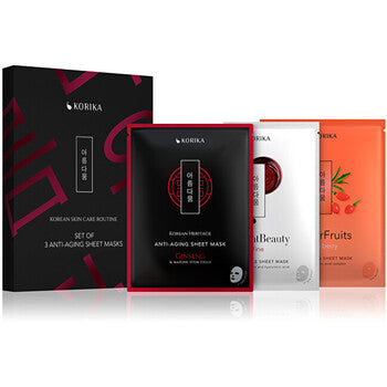 KORIKA - Anti-Aging Sheet Masks Kit