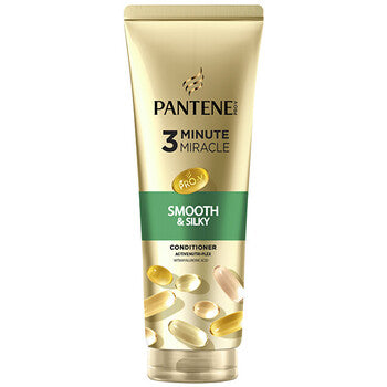 Pantene - 3 Minute Miracle Smooth & Silky Conditioner - Smoothing conditioner - 220ml