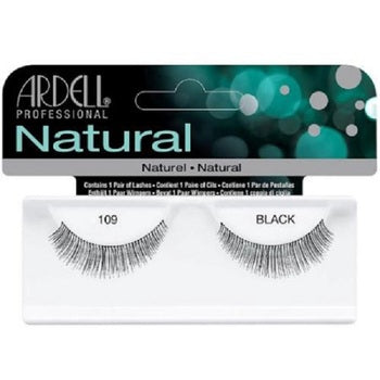 Ardell - Natural Lashes 109 Black - Nalepovací řasy - 0ml