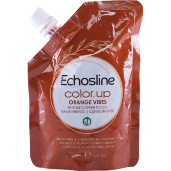Echosline - Color.up Colouring Conditioning Mask Orange Vibes - Vyživující maska s barevnými pigmenty pro oživení barvy - 150ml