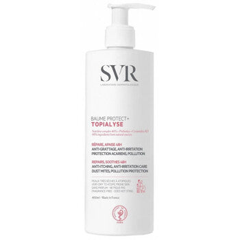 SVR Laboratoire - Topialyse Baume Protect+ Balm - Ochranný balzám pro zklidnění pleti - 400ml