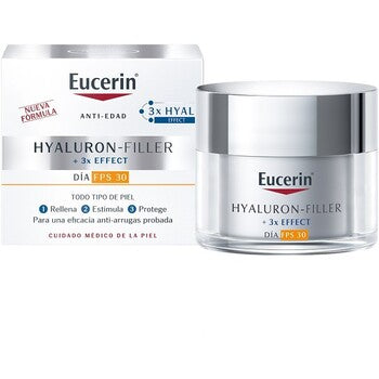 Eucerin - Hyaluron-Filler 3x EFFECT Cream Refillable SPF 30 - Plnitelný denní krém proti stárnutí pleti - 50ml
