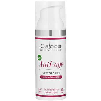 Saloos - Přírodní anti-age krém s růží - 50ml