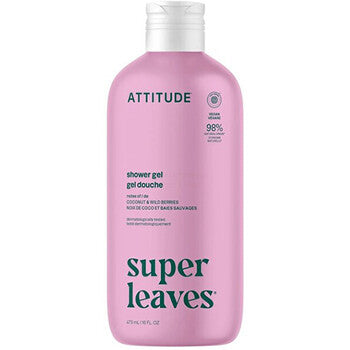Attitude - Super Leaves Shower Gel ( Kokos a lesní plody ) - Sprchový gel - 473ml