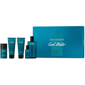 Davidoff - Cool Water Man Dárková sada EDT 125 ml, balzám po holení 75 ml, sprchový gel 75 ml, deostick 70 g a miniaturka 15 ml - 125ml