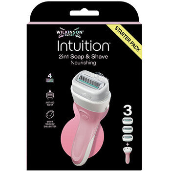 Wilkinson Sword - Soap and Shave Nourishing 2in1 - Holicí strojek + 3 hlavice