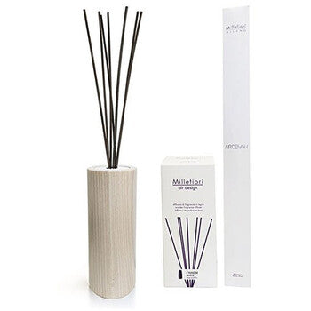 Millefiori - Air Design Cylinder 7 Sticks White - wooden diffuser